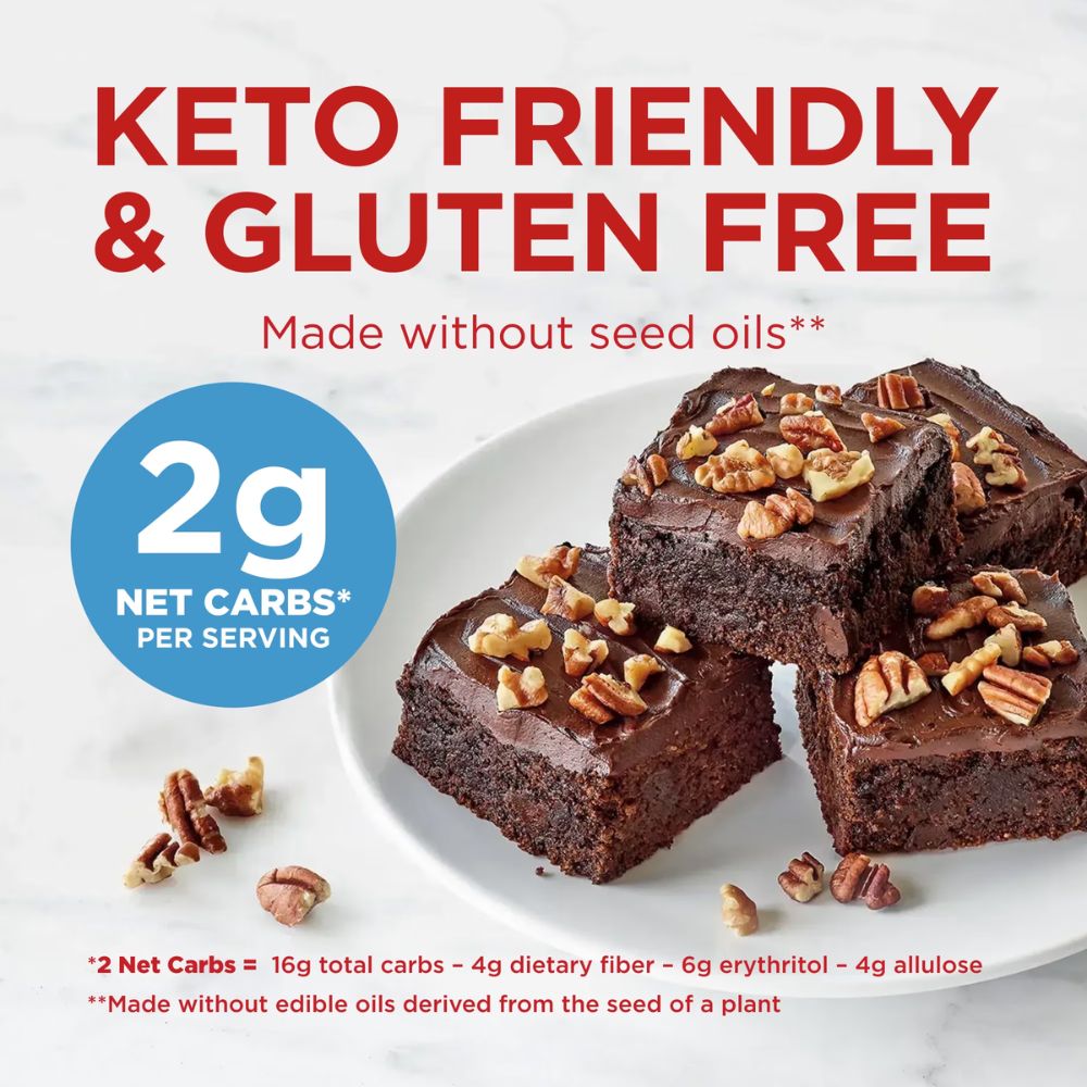 Duncan Hines Keto Friendly Chewy Fudge Brownie Mix 283.5g