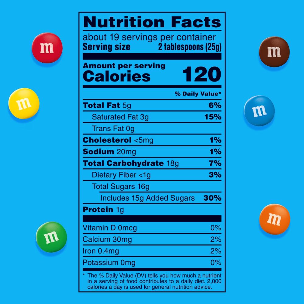 M&M's Minis Milk Chocolate Candies Family Size 479.1g