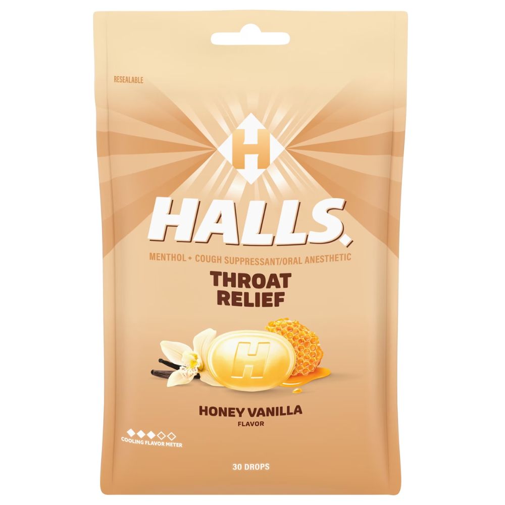 Halls Honey Troat Reflief Vanilla 30 Drops