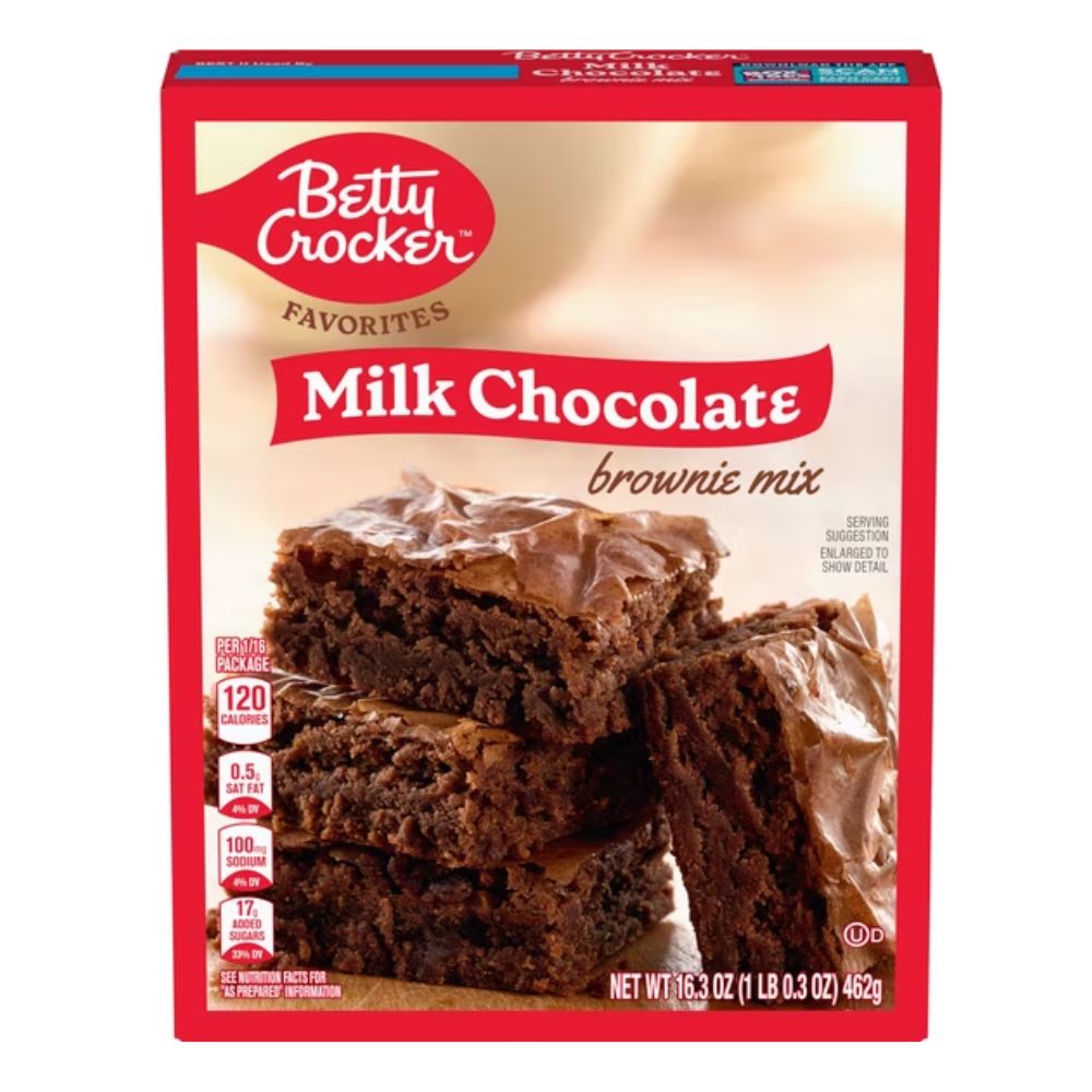 Betty Crocker Milk Chocolate Brownie Mix 462g