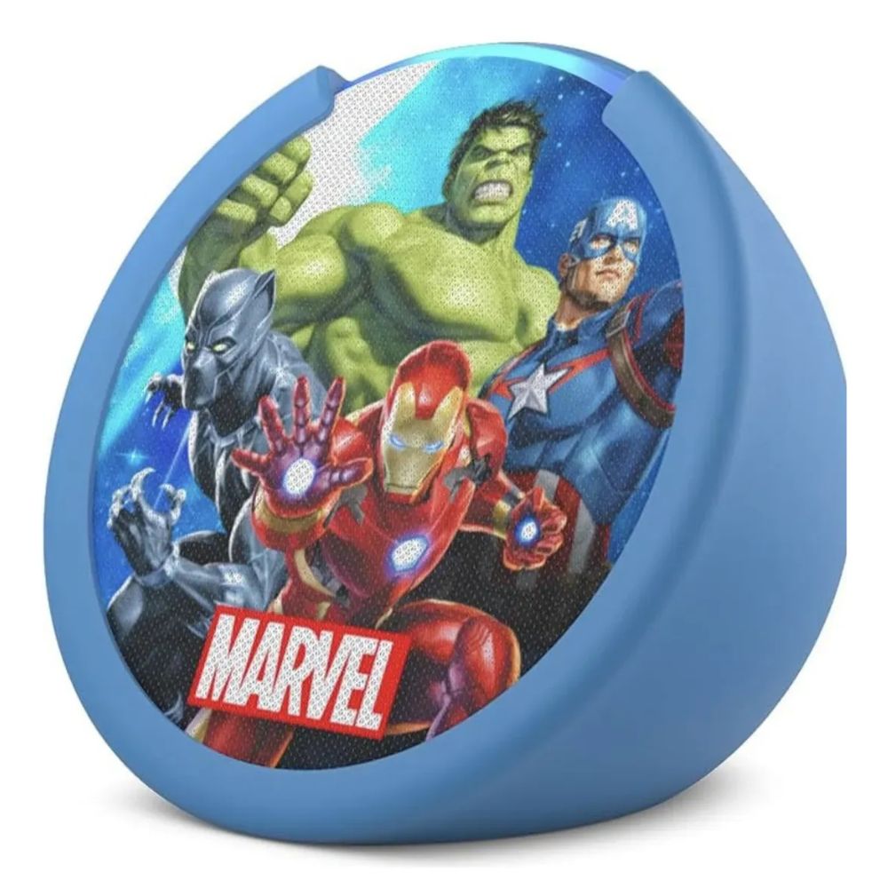 Amazon Parlante Echo Pop Kids Edition Marvel