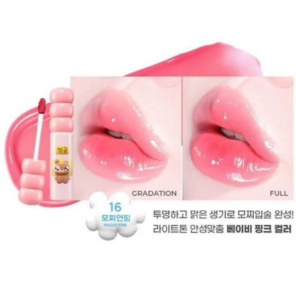Colorgram Fruity Glass Titnt 16 Mochi Pink 3g