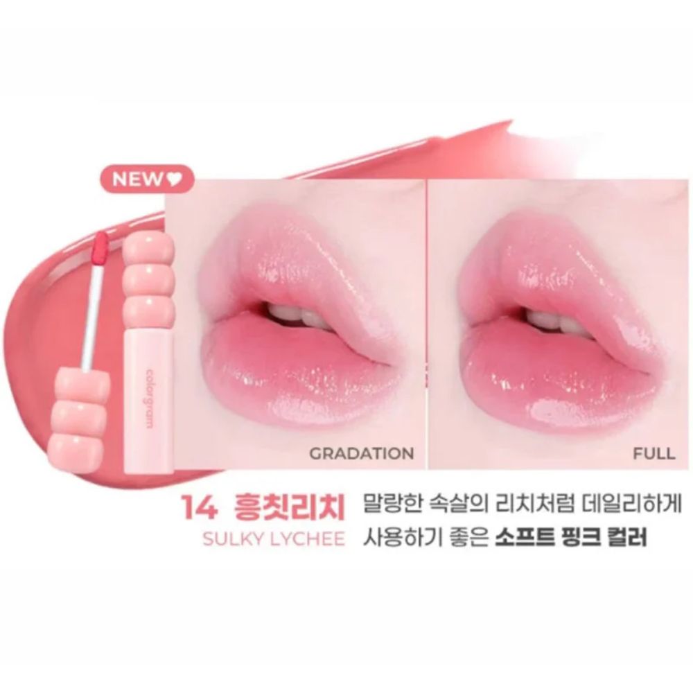 Colorgram Fruity Glass Titnt 14 Sulky Lychee 3g
