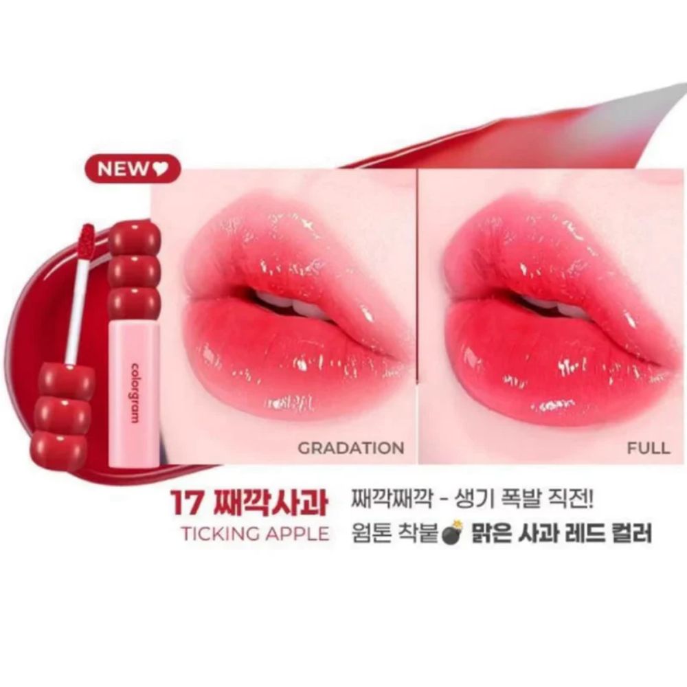 Colorgram Fruity Glass Titnt Red Bomb 17 Ticking Apple 3g