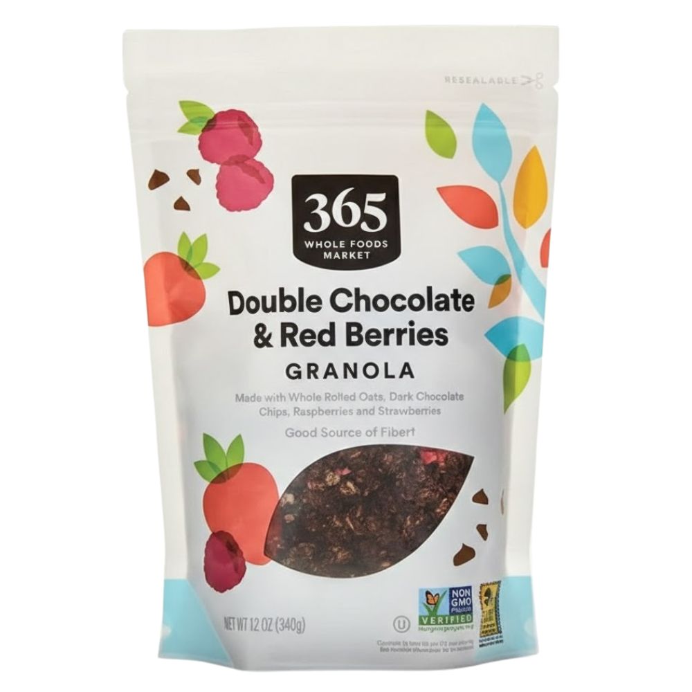 365 Whole Foods Double Chocolate & Red Berries Granola 340gr