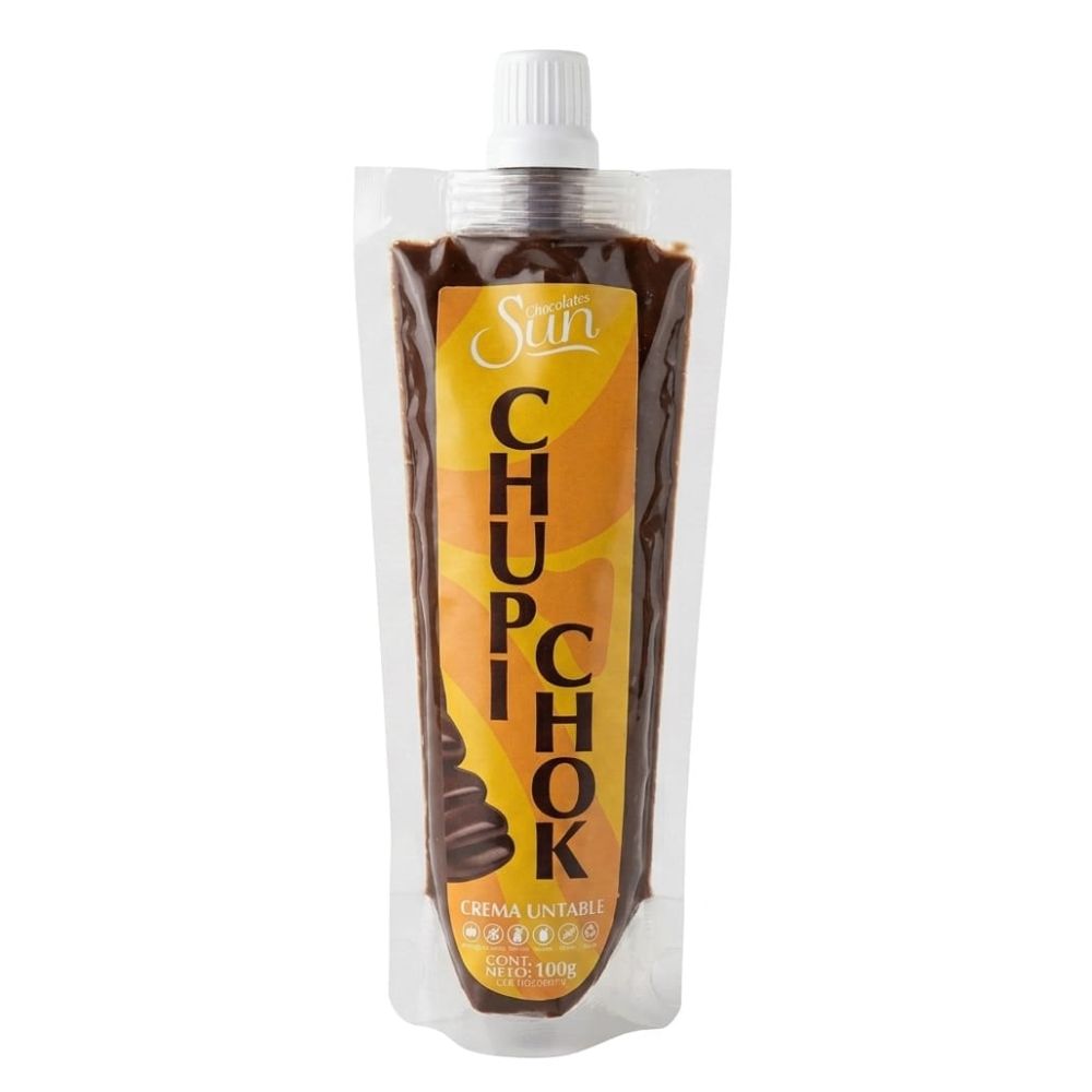 Chocolate Sun Chupi-Chok Chocolate Oscuro 100gr