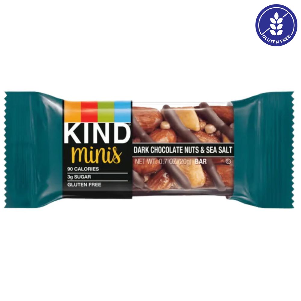 Kind Minis Barra Dark Chocolate Nuts & Sea Salt 20gr