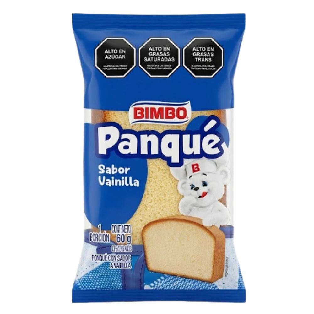 Bimbo Panque sabor Vainilla 60gr