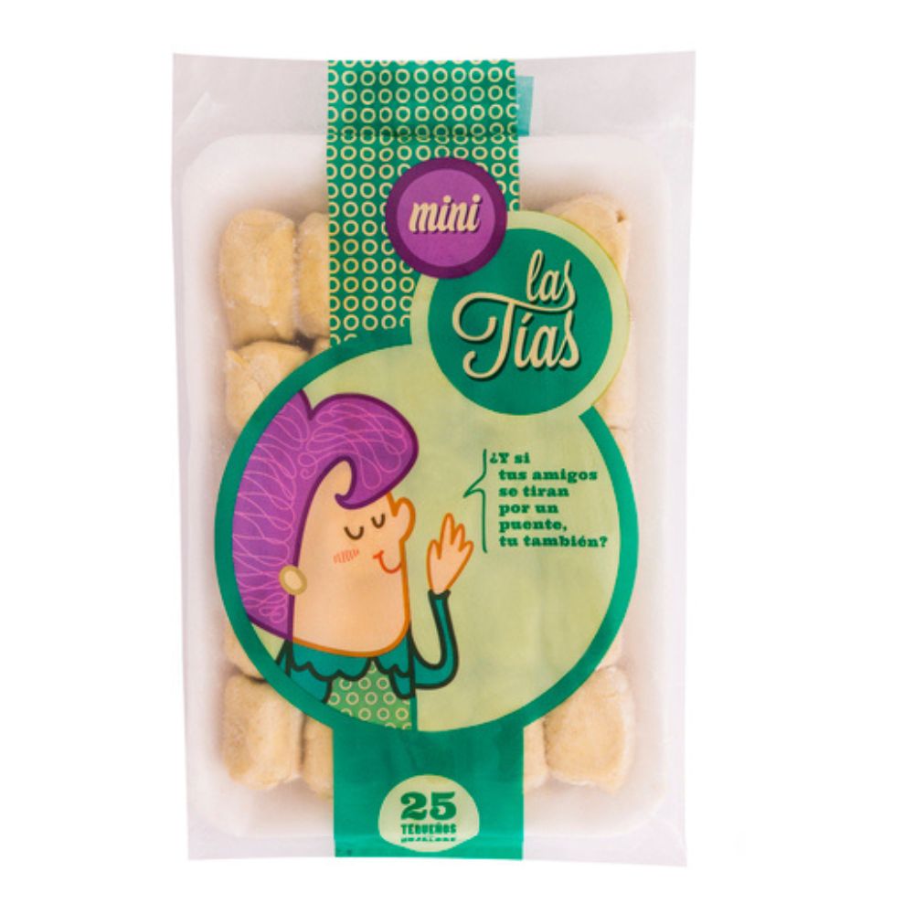 Las Tías Mini Tequeños De Hojaldre De Queso 25 Und