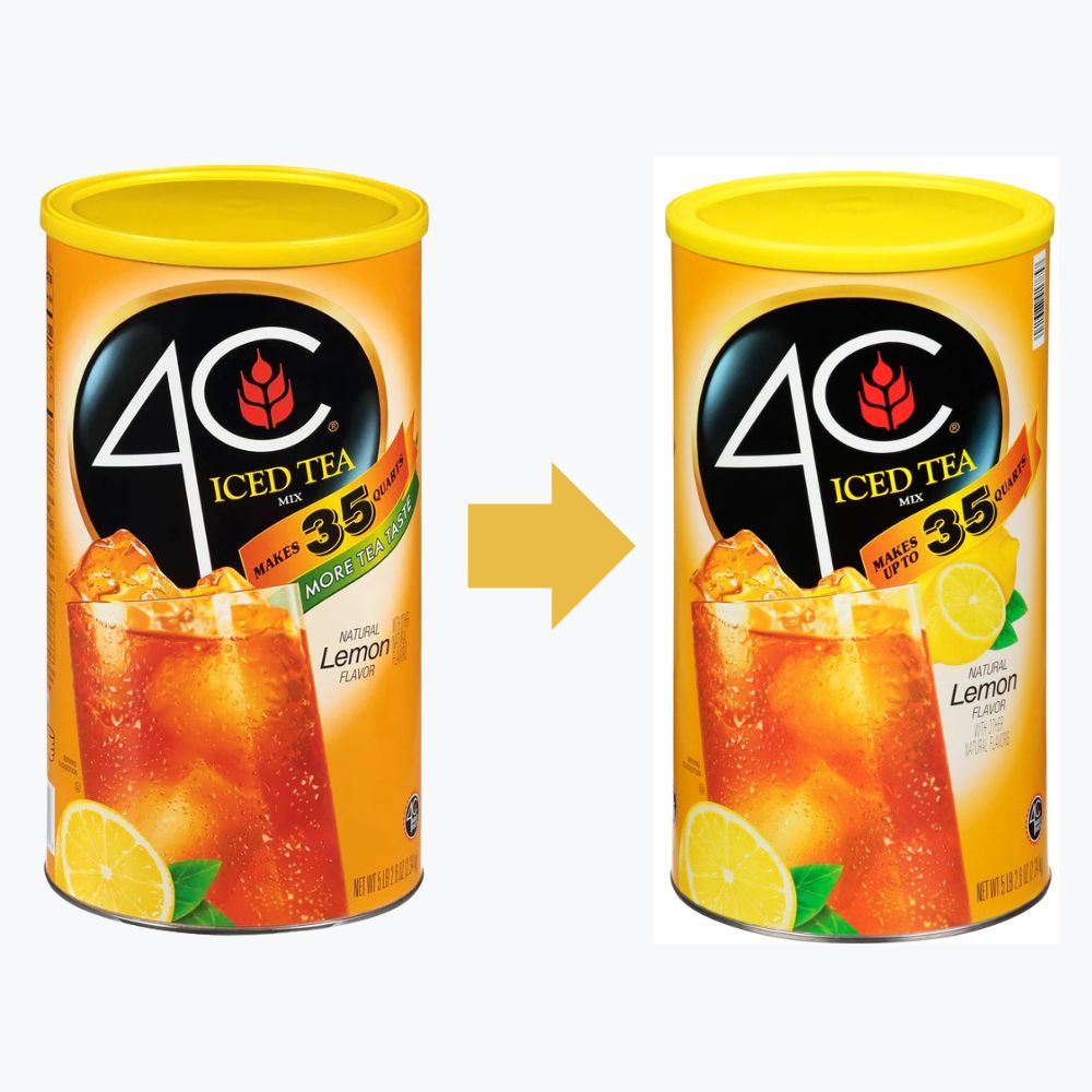 Iced Tea Mix 4C Lemon 2.34kg