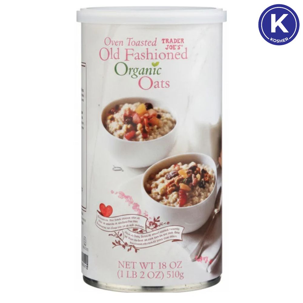 Trader Joe's Oven Toasted Old Fashion Organic Oats 510g
