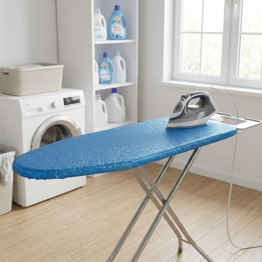 Afer Funda de Algodon Para Tabla De Planchar Color Azul 135 x 53 cm