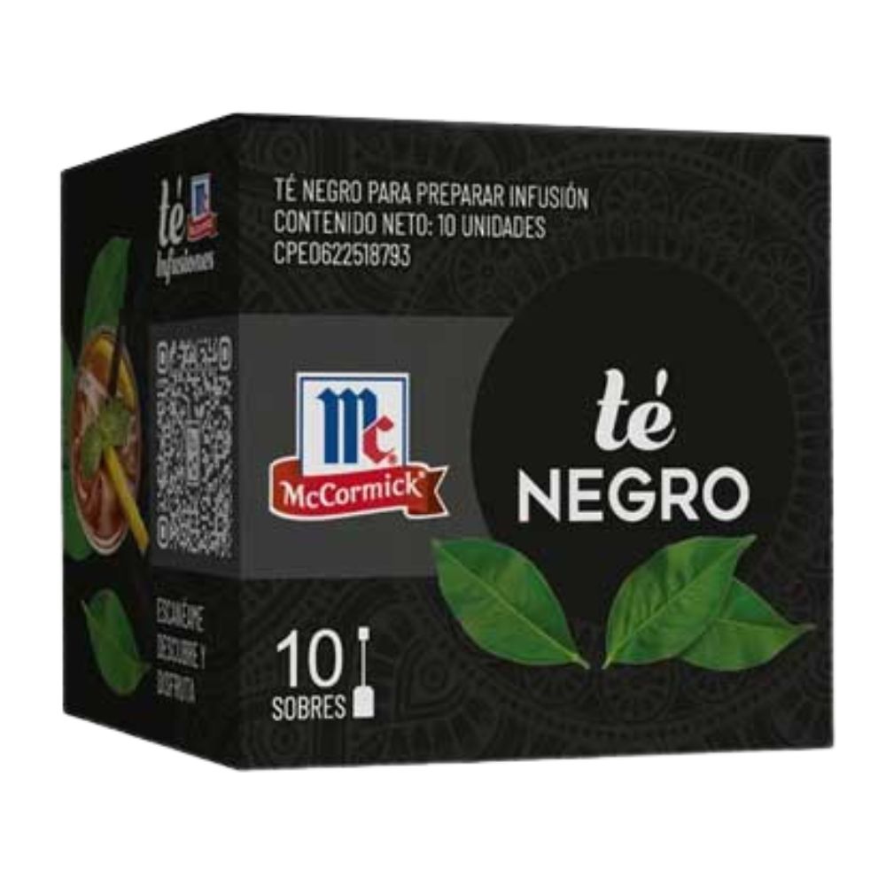 McCormick Infusión De Té Negro Master Blend 10 Und