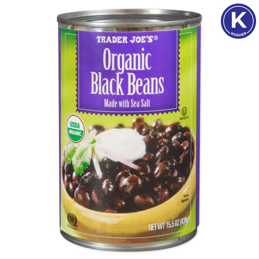 Trader Joe's Organic Black Beans 439gr