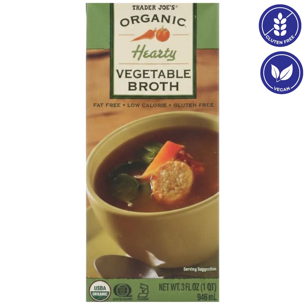 Trader Joe´s Organic Hearty Vegetable Broth 946 ml