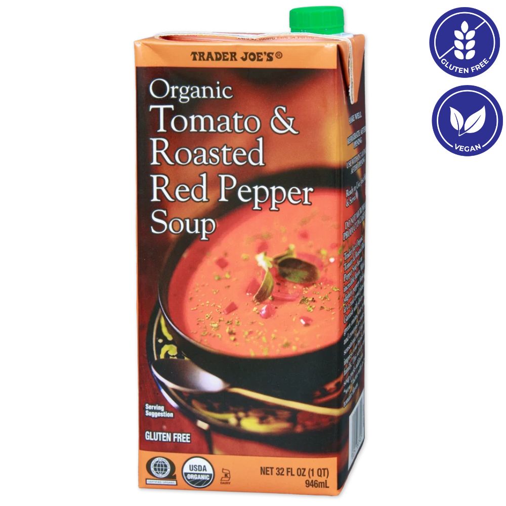 Trader Joe´s Organic Tomato and Roasted Red Pepper Soup 946 ml