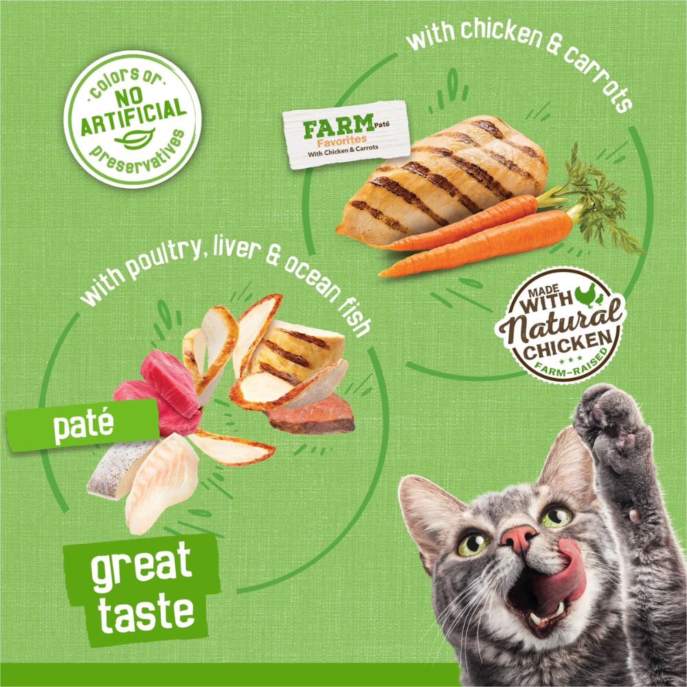 Friskies Pate Purina 60 Latas 9.36kg