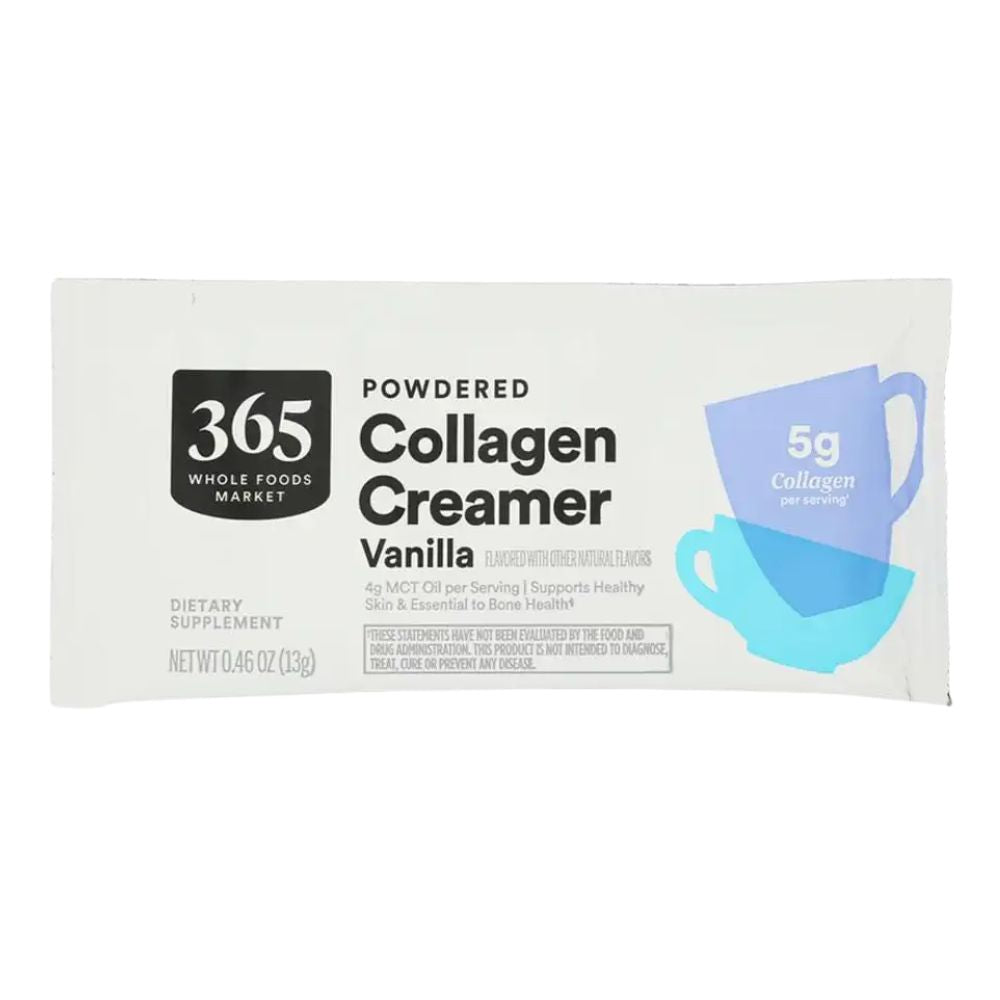 365 Whole Foods Market Organic Powdered Collagen Creamer Vanilla 14 Und