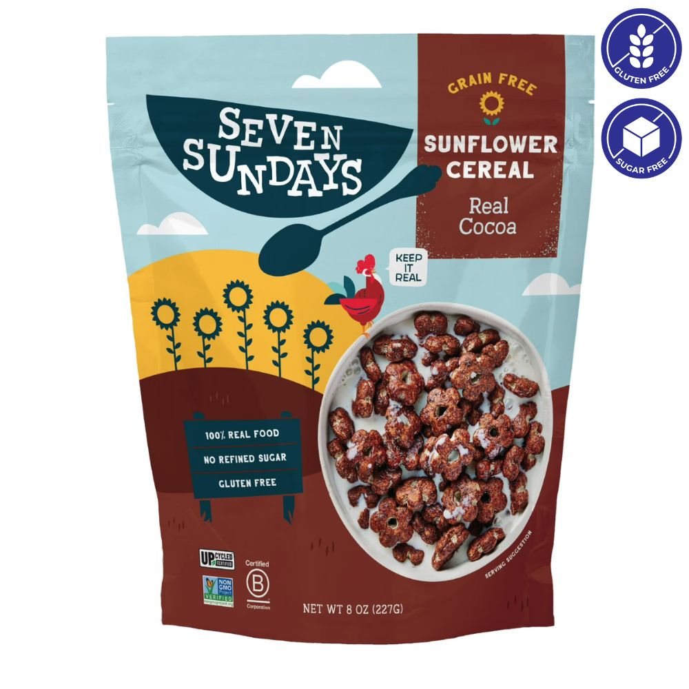 Seven Sundays Sunflower Cereal Real Cocoa 454g