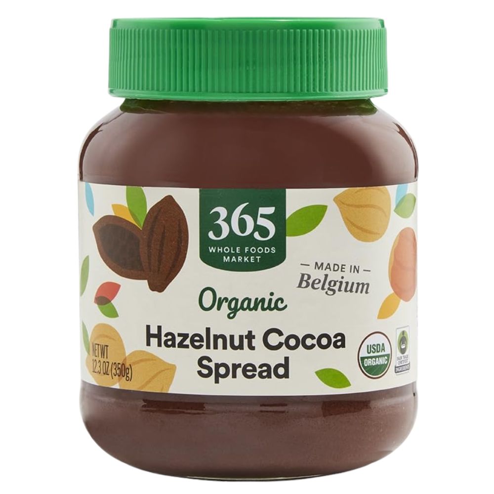 365 Whole Foods Market Organic Hazelnut Cocoa Spread 350g