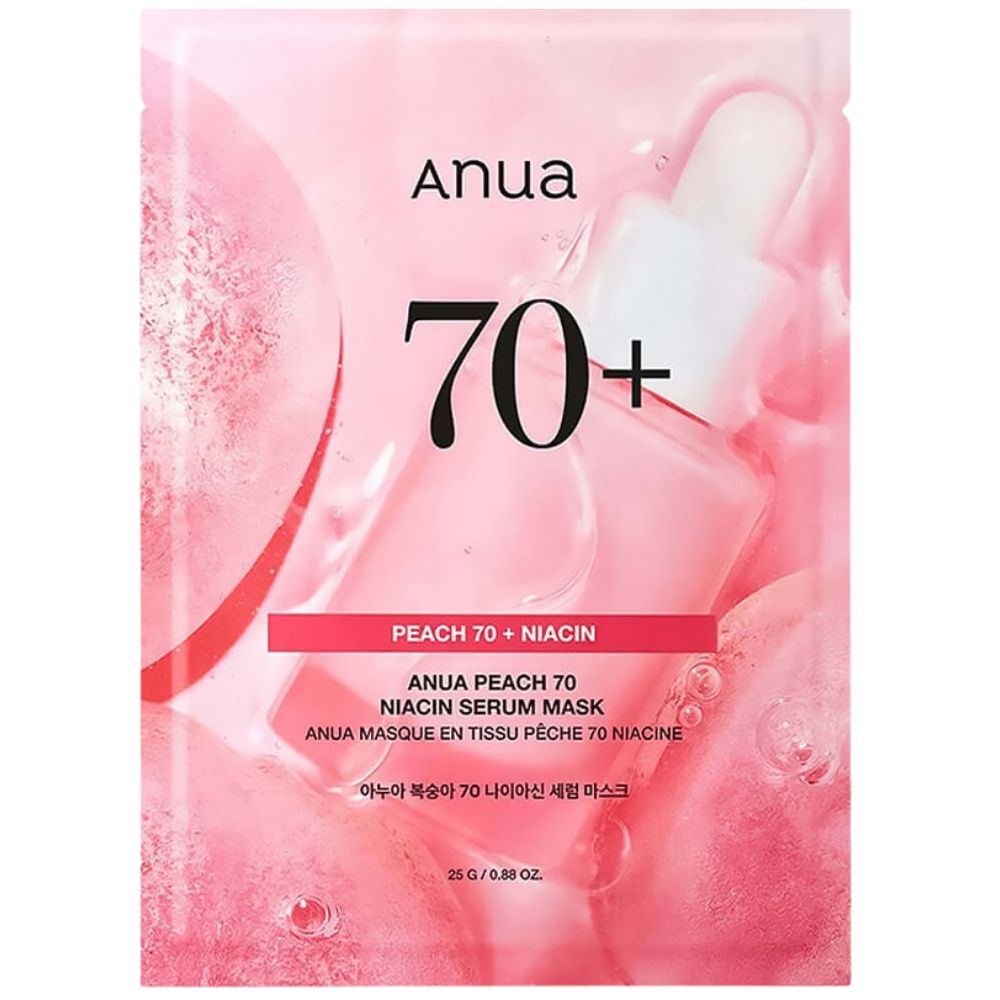 Anua Mascarilla Peach 70+ Niacin Serum Mask 25ml