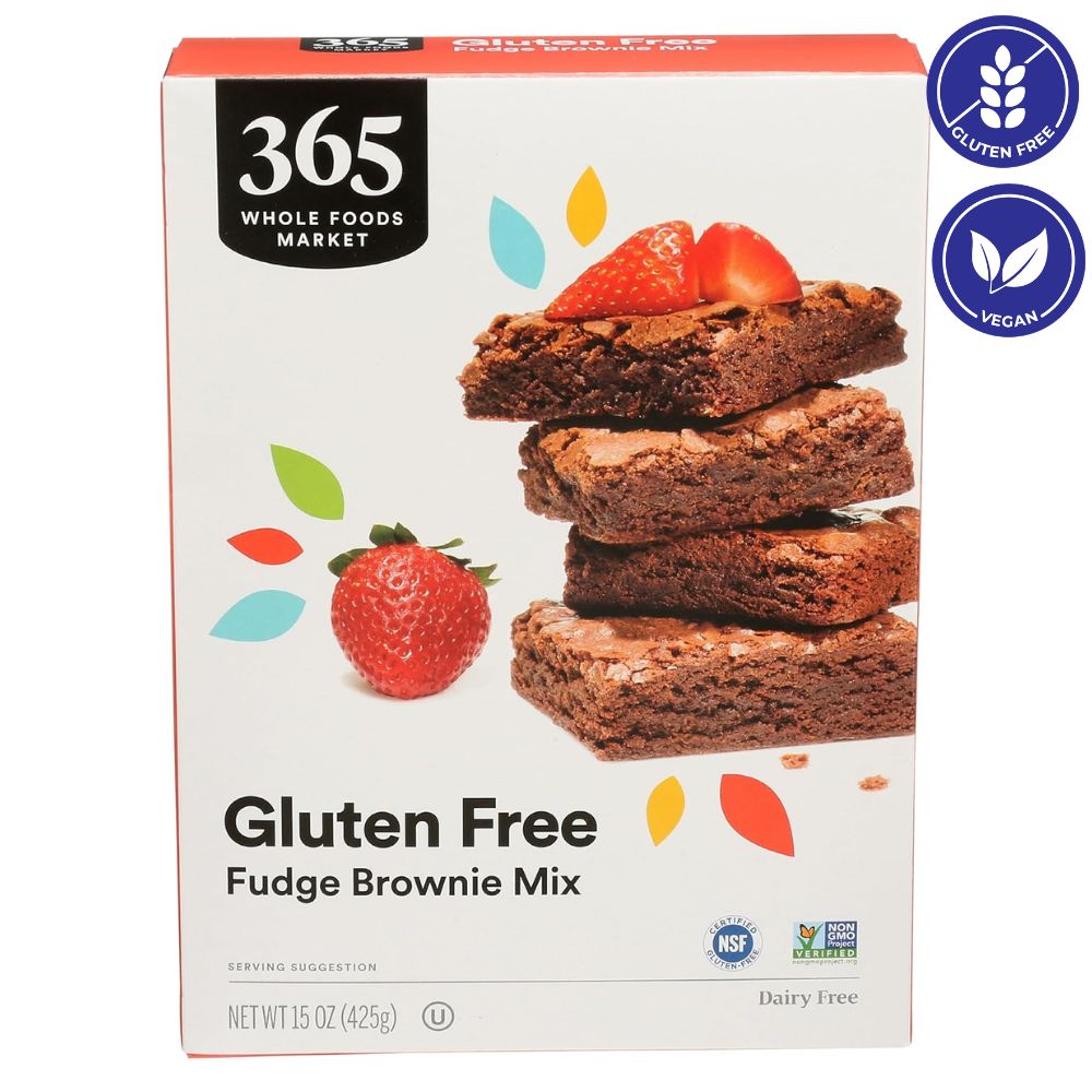 365 Whole Foods Market Gluten Free Fudge Brownie Mix 425g