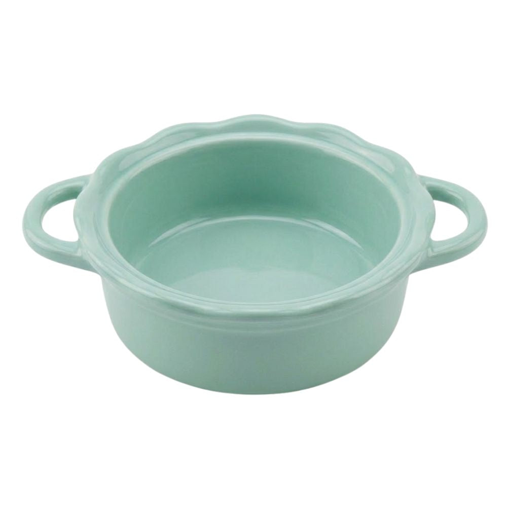 Martha Stewart Stoneware Caserola With Lid Color Verde 11.4 cm