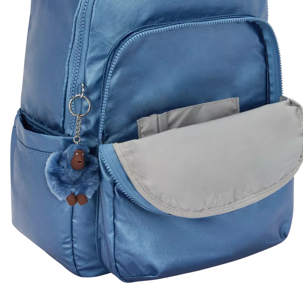 Kipling Bolso L Seoul Crystal Sapphire Metallic