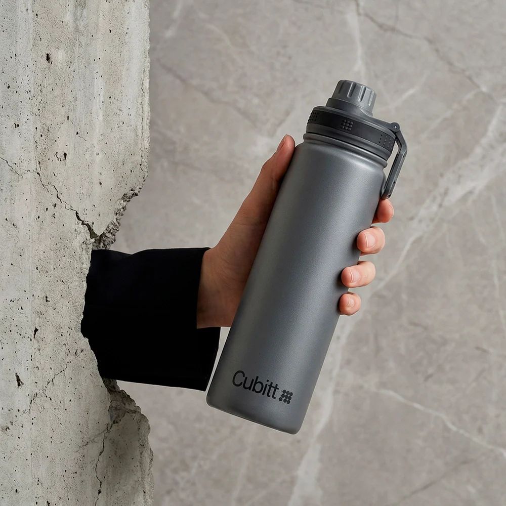 Cubitt Termo Hydro Bottle Solid Concrete