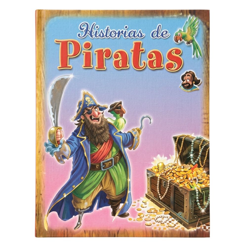 Libro Para Colorear Con Historias De Piratas