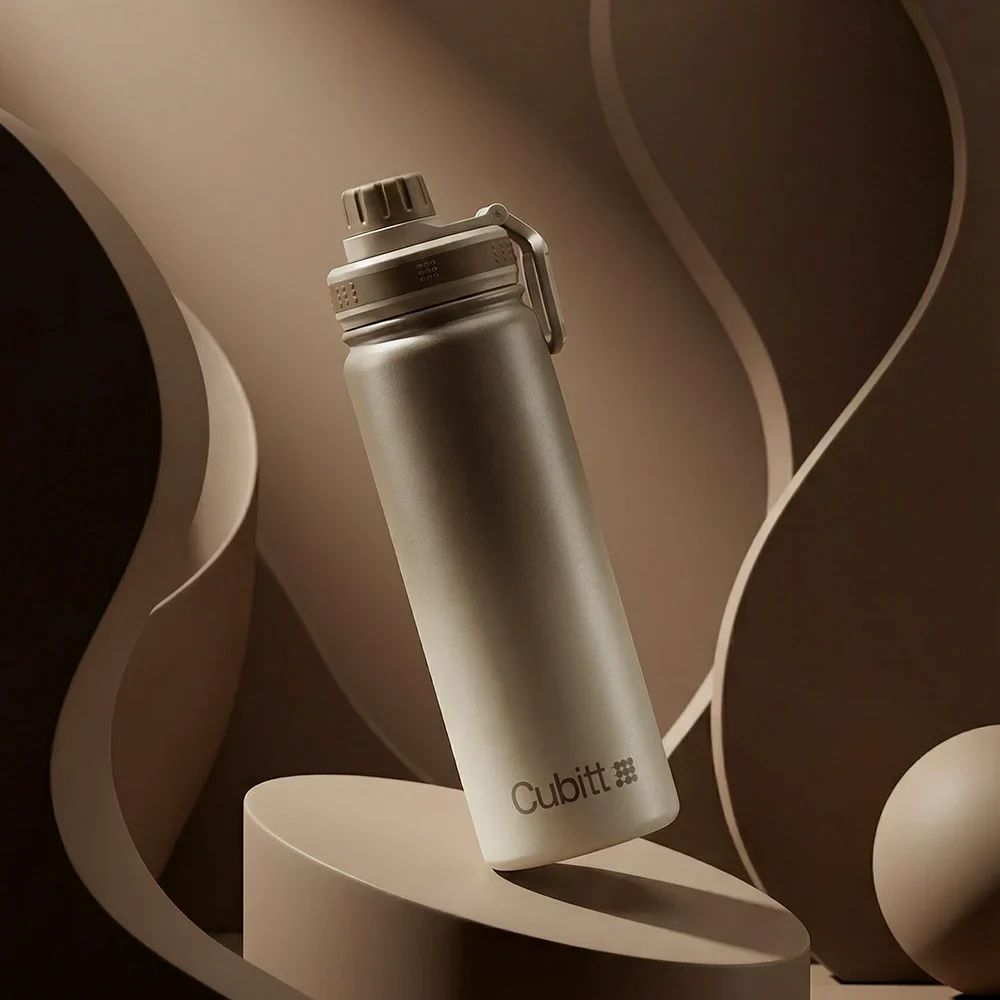 Cubitt Termo Hydro Bottle Brown Gradient