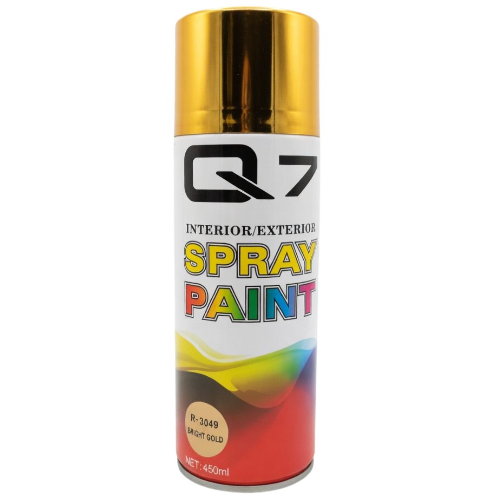 Q7 Pintura en Aerosol Spray Paint R-3049 Oro 450ml