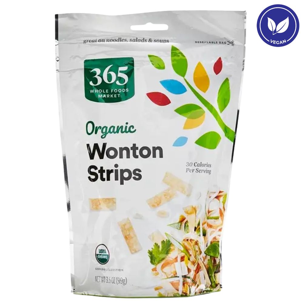 365 Whole Foods Market Organic Wonton Strips 99gr