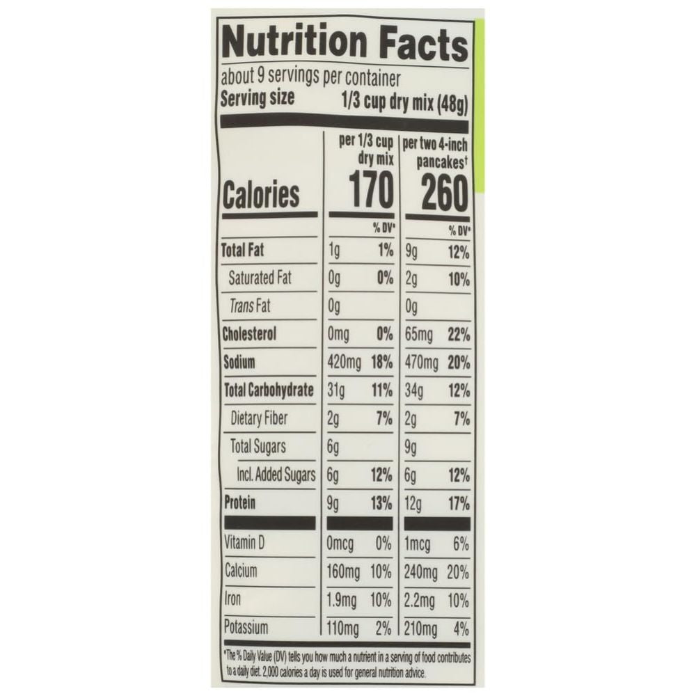 365 Whole Foods Market Protein Gluten Free Pancake & Waffle Mix 454g