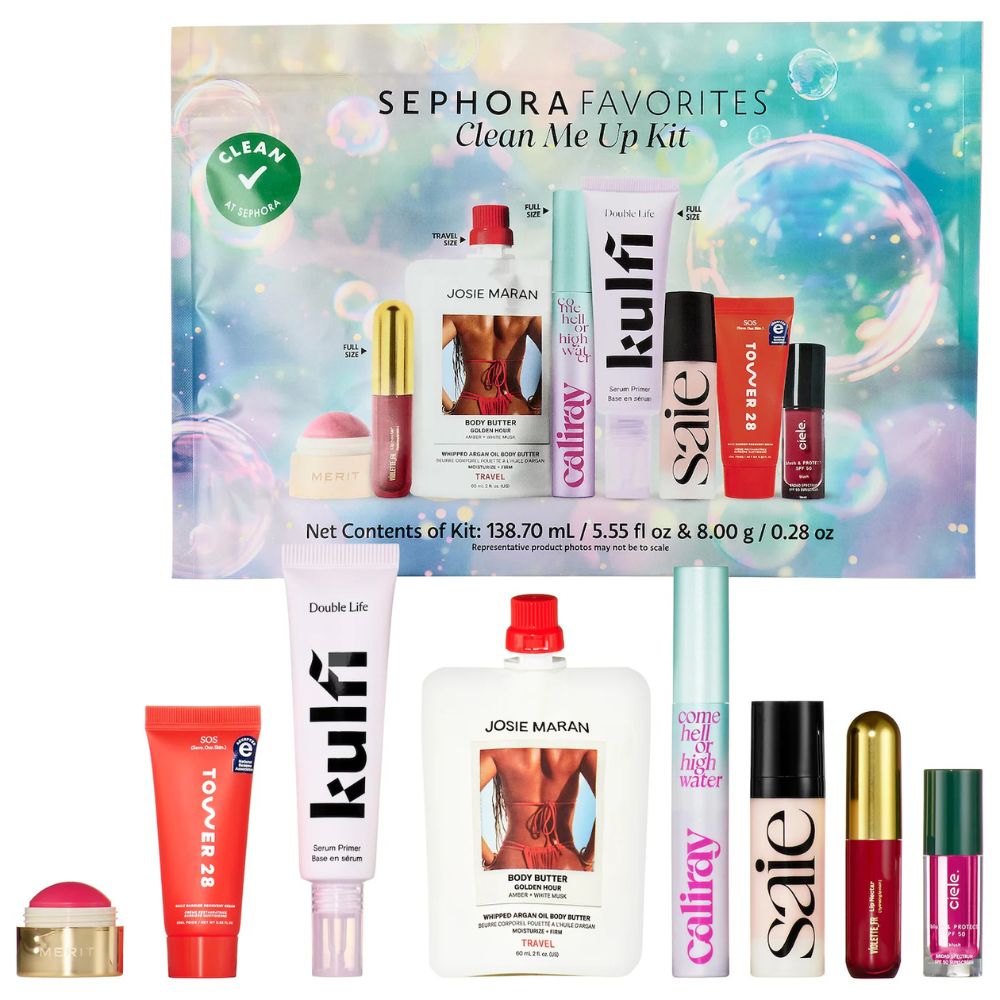 Sephora Favorites Clean Me Up Kit 8 Und