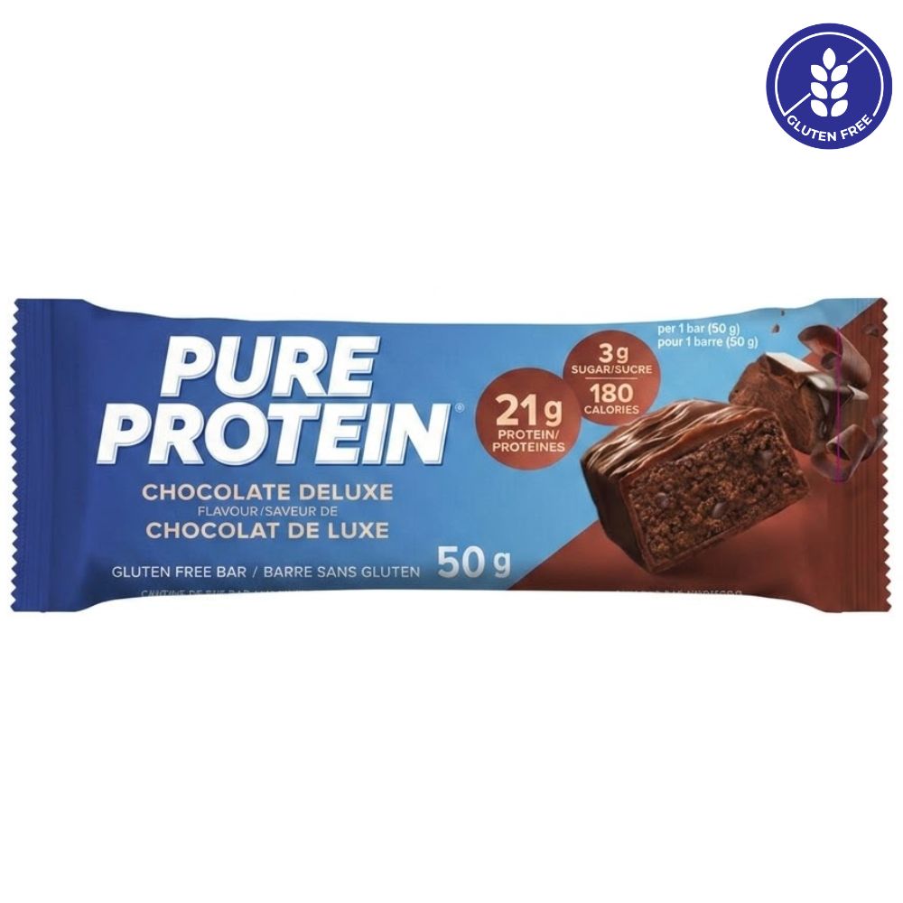 Pure Protein Barra Chocolate Deluxe Protein Gluten Free 50g