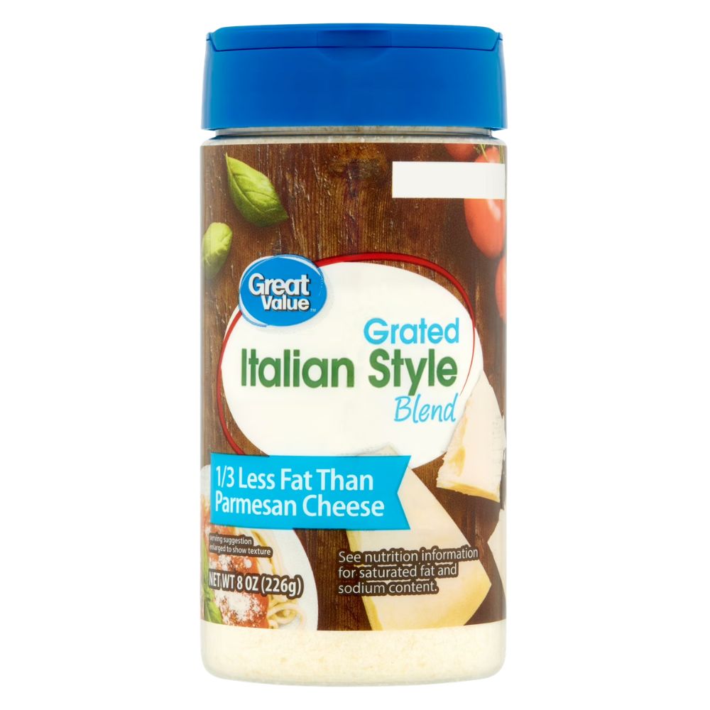 Great Value Queso Italian Grated Style Blend 227g