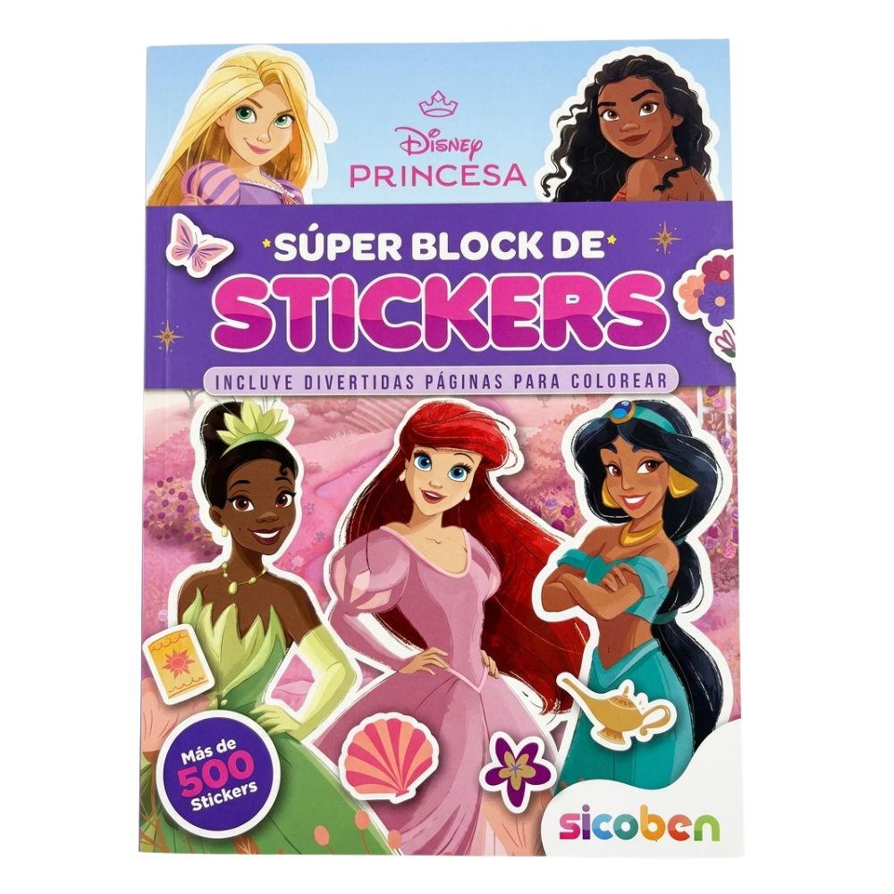 Disney Princess Super Block De Stickers