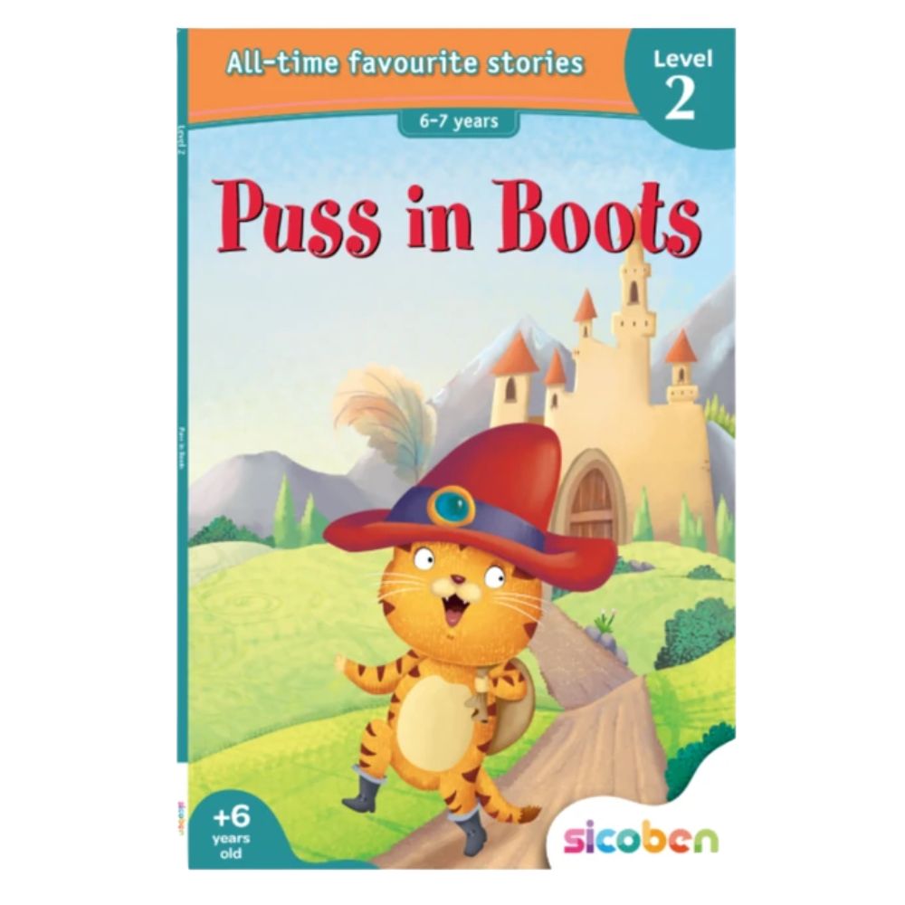 Libro Para Niños En Ingles Puss in Boots Level 2