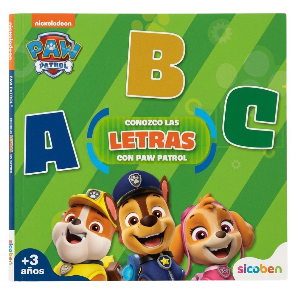 Libro Conozco Las Letras Con Paw Patrol