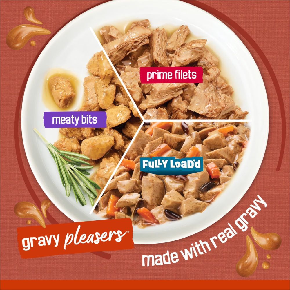 Friskies Gravy Pleasers Purina 60 Latas 9.36Kg