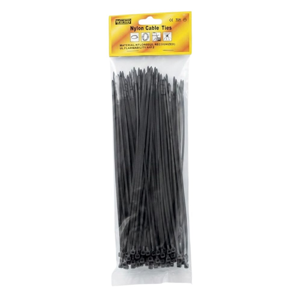 Workey Bolsa de Tirrap Gris 2.5 x 200mm 100 Und