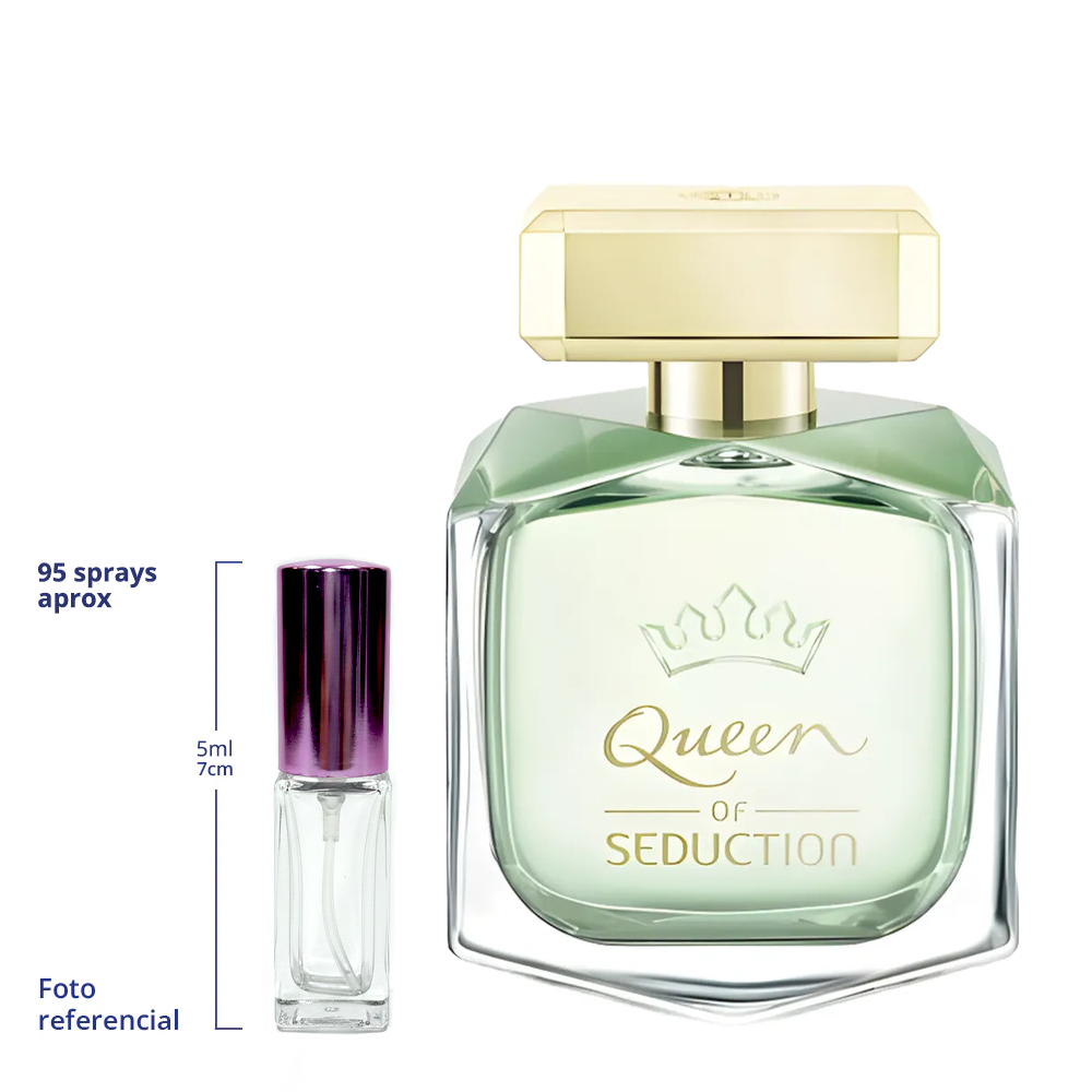 Antonio Banderas Queen Of Seduction Decant Travel Size Eau De Toilette For Woman