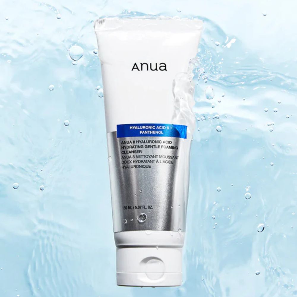 Anua 8 Hyaluronic Acid Hydrating Gentle Foaming Cleanser 150ml