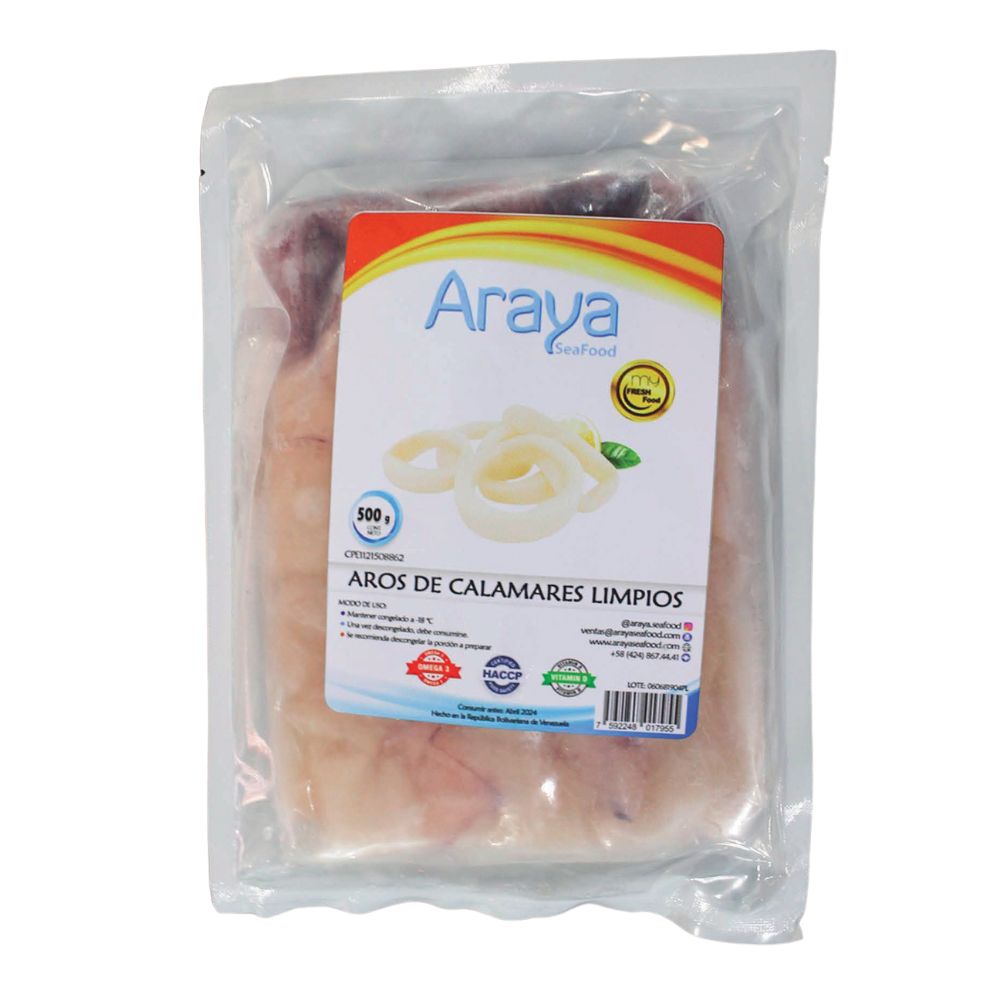 Araya Aros De Calamar 500gr