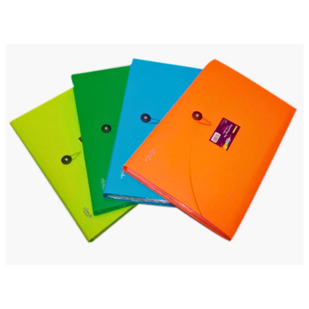 Ofimak Archivador Sinfonia 13 Divisiones Acordeon Colores Surtidos