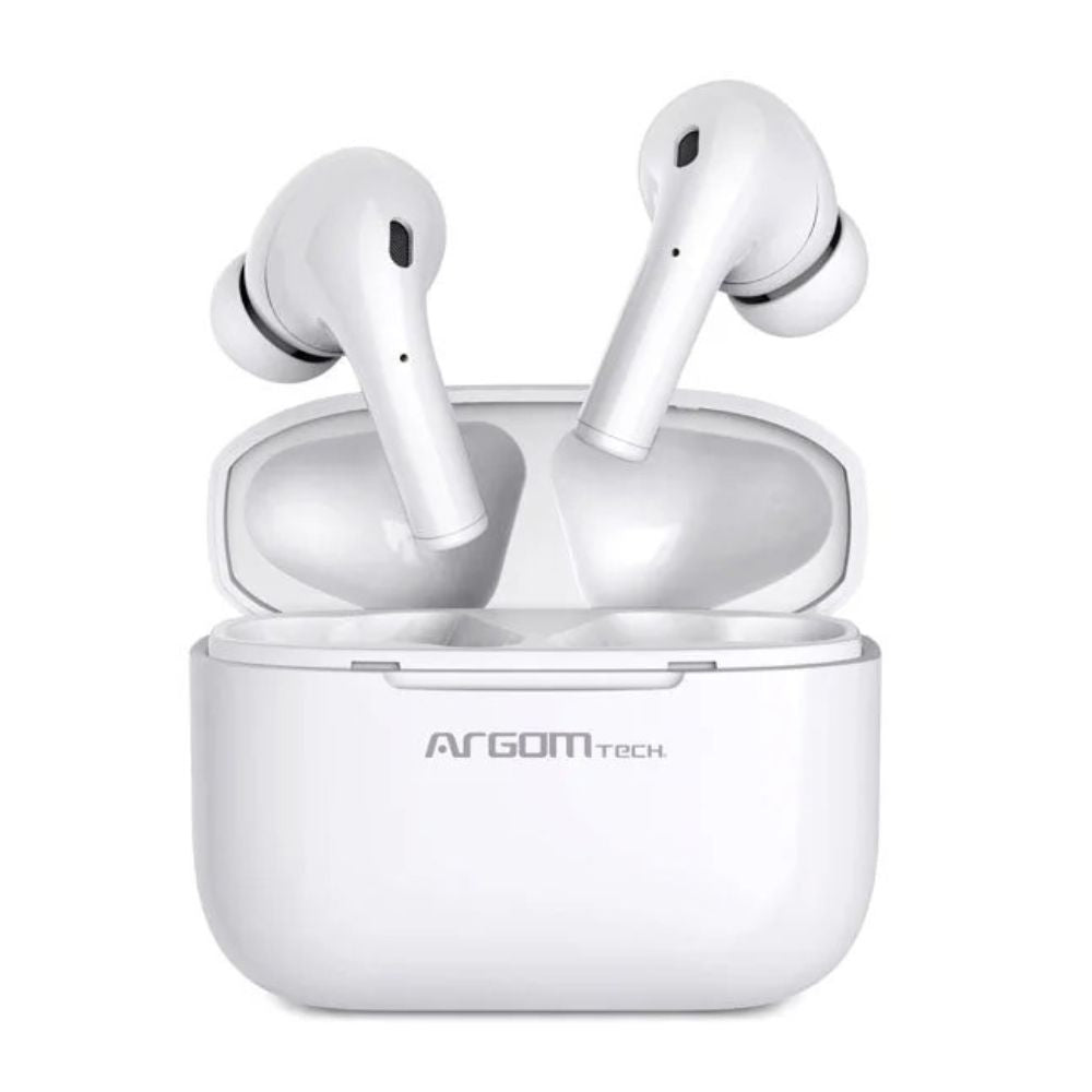 Argom Tech Audífonos Inalámbricos Stereo Skei Pods E71 Case Negro