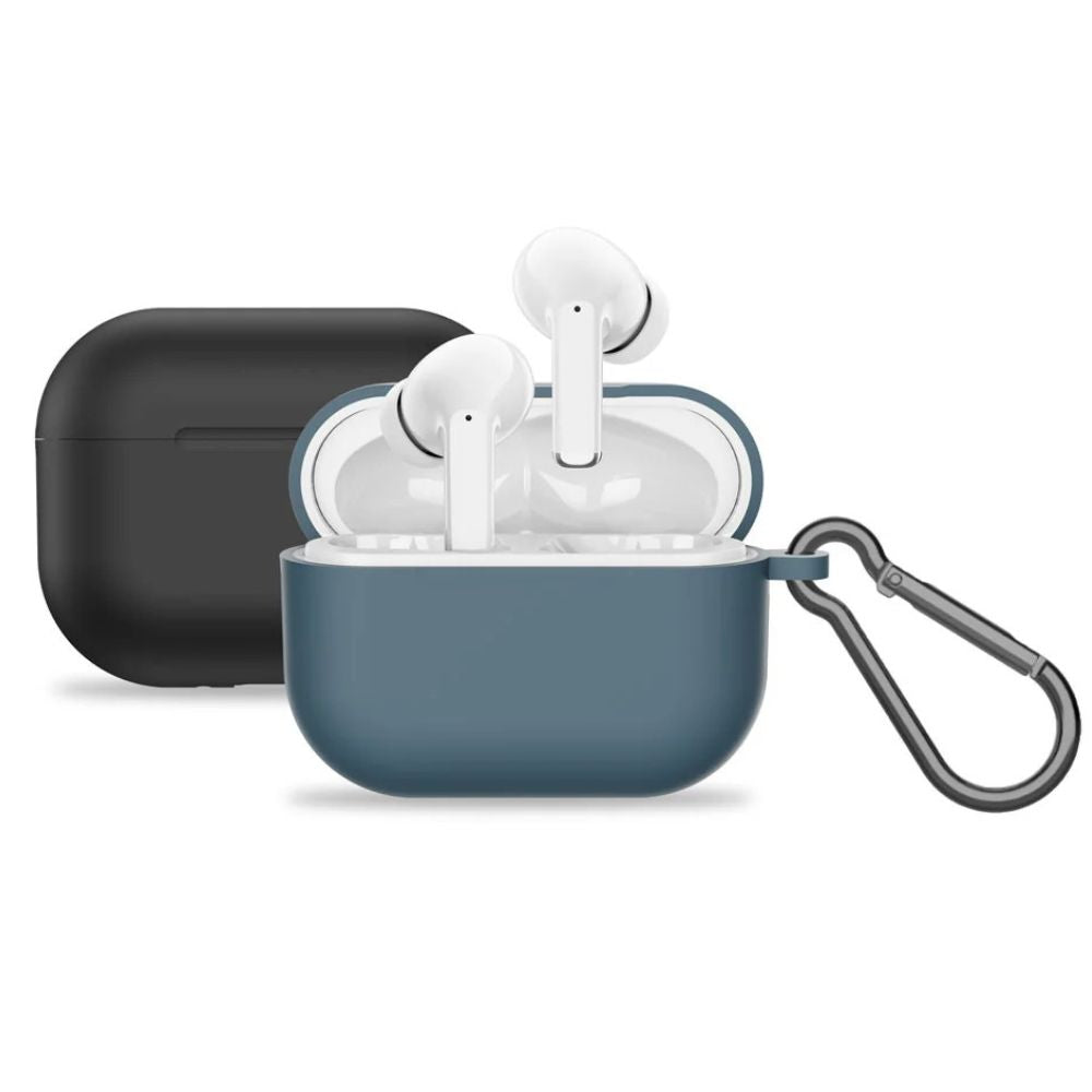 Argom Tech Audifonos Inalambricos Skei Pods E72 Doble Case Negro-Azul