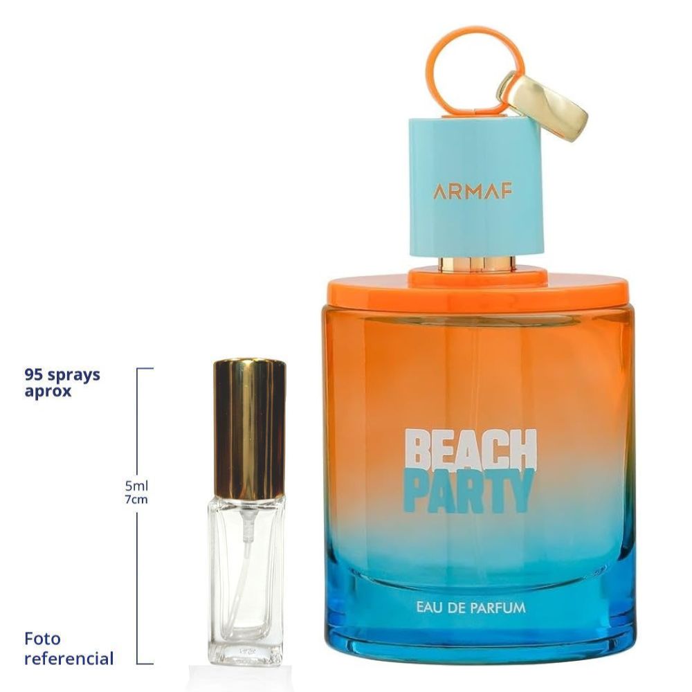 Armaf Odyssey Beach Party Decant Travel Size Eau De Parfum Unisex