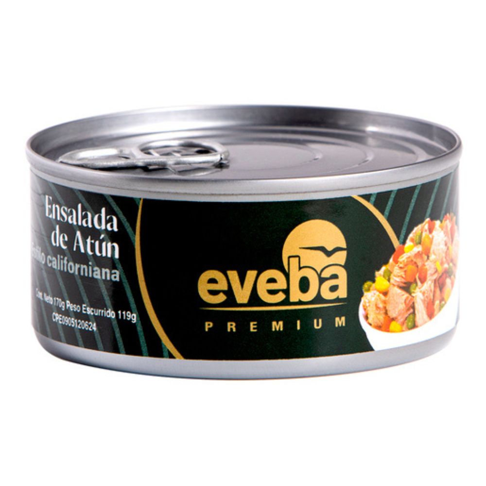 Atún Eveba Premium Ensalada Al Estilo Californiana 170gr